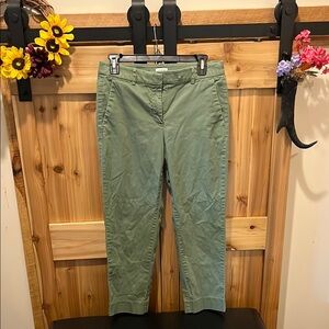 J. Crew Sage Green Ankle Pants